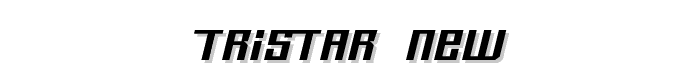 Tristar New font